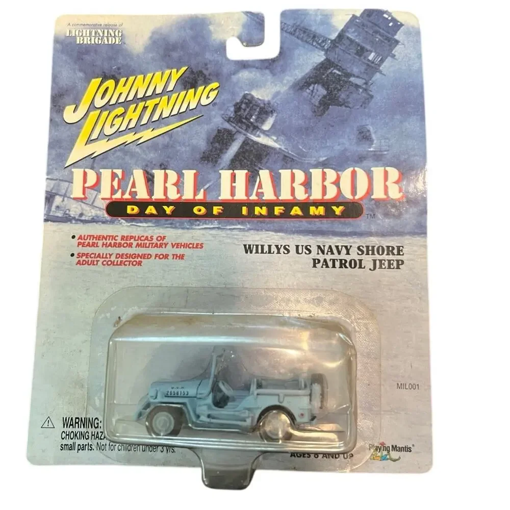 Johnny Lightning Pear Harbor Willys US NAVY shore patrol jeep new in box